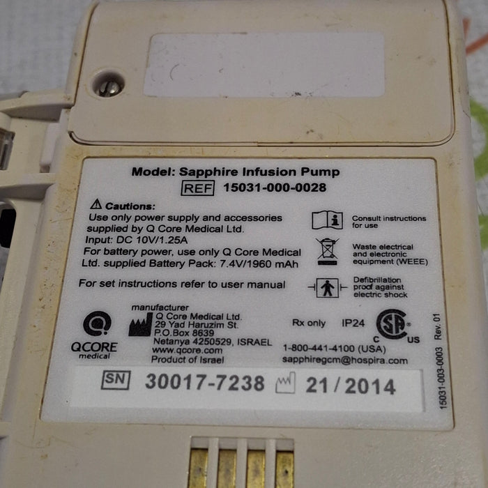 QCore Medical Sapphire Multi-Therapy Infusion Pump