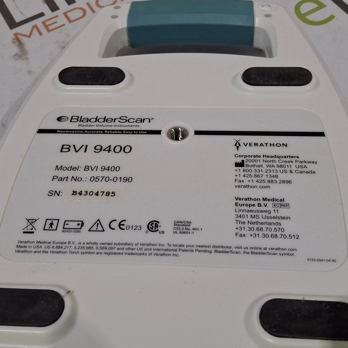Verathon Medical, Inc Verathon Medical, Inc BVI 9400 Bladderscan Surgical Equipment reLink Medical