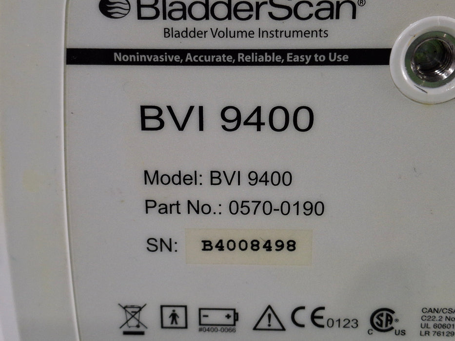 Verathon Medical, Inc BVI 9400 Bladderscan