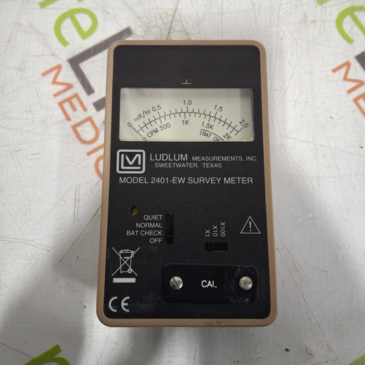Ludlum Measurements Ludlum Measurements Model 2401-EW Survey Meter Test Equipment reLink Medical