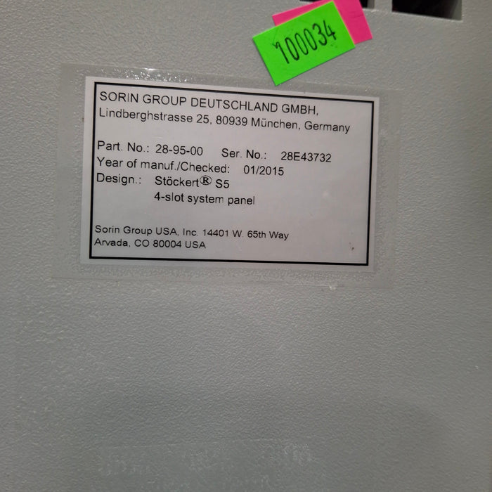 Stockert S5 Heart Lung System Heart-Lung Machine