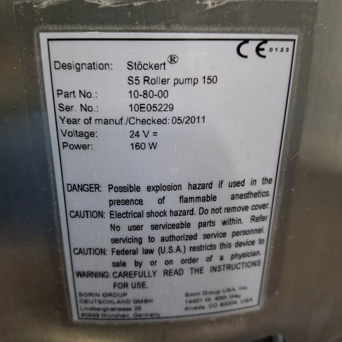 Stockert S5 Heart Lung System Heart-Lung Machine