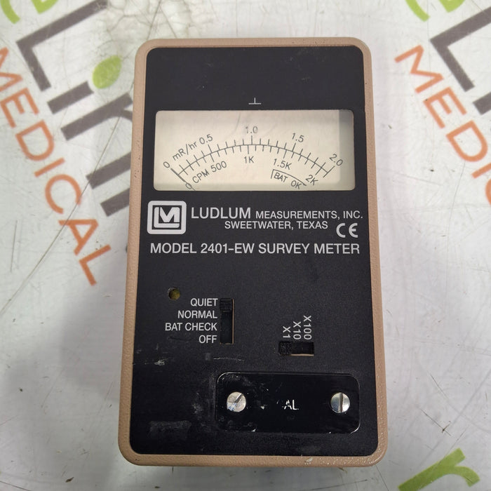 Ludlum Measurements Ludlum Measurements Model 2401-EW Survey Meter Test Equipment reLink Medical