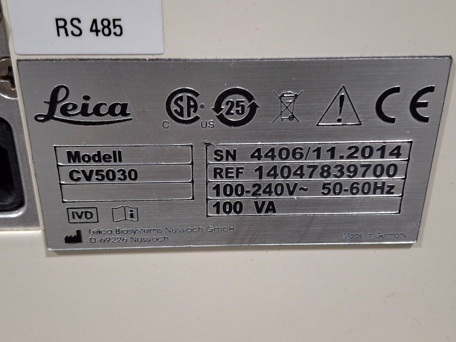 Leica Leica CV5030 Fully Automated Glass Coverslipper Histology Histology and Pathology reLink Medical