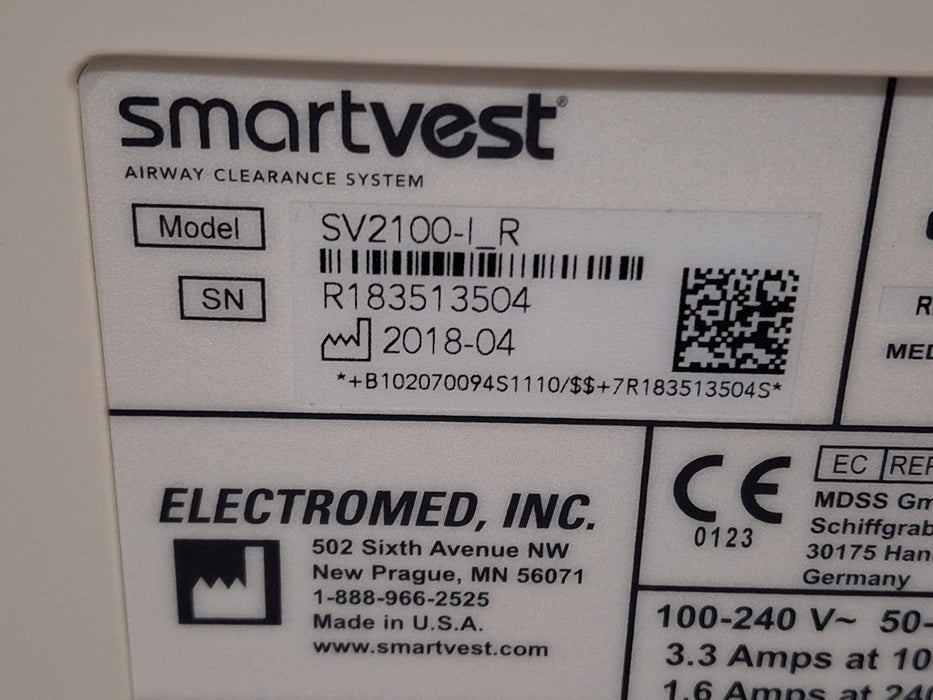 Electro-Med Health Industries Electro-Med Health Industries SmartVest SV2100-I_R Airway Clearance Device Surgical Equipment reLink Medical