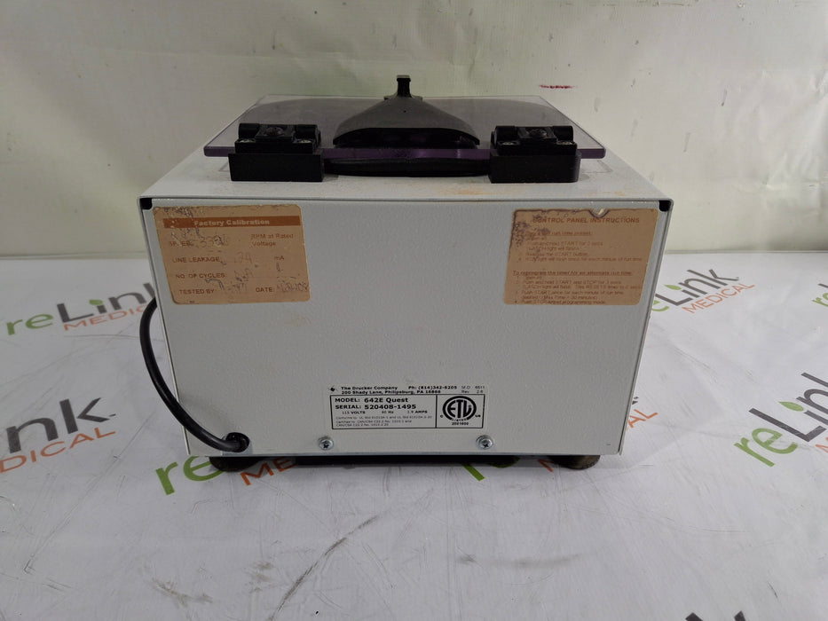 Drucker Diagnostics Horizon Quest Centrifuge