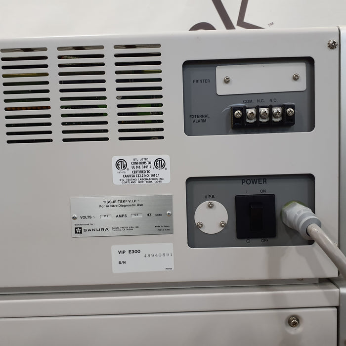 SAKURA Tissue-Tek V.I.P E300 Tissue Processor