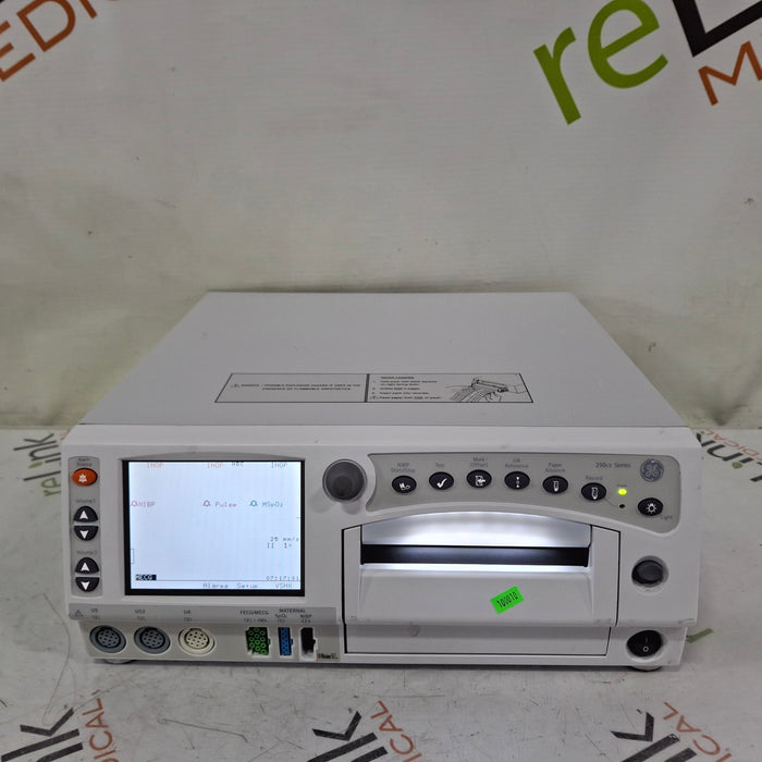 GE Healthcare GE Healthcare Corometrics 250cx Series Model 259cx Fetal Monitor Patient Monitors reLink Medical