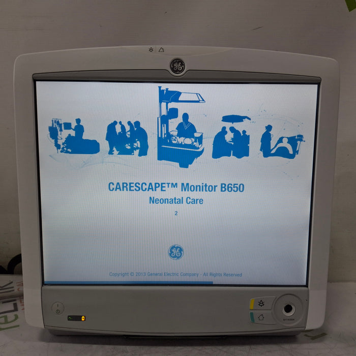 GE Healthcare GE Healthcare Carescape B650 Patient Monitor Patient Monitors reLink Medical