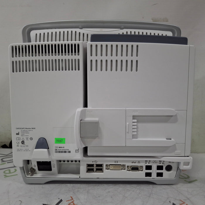 GE Healthcare GE Healthcare Carescape B650 Patient Monitor Patient Monitors reLink Medical