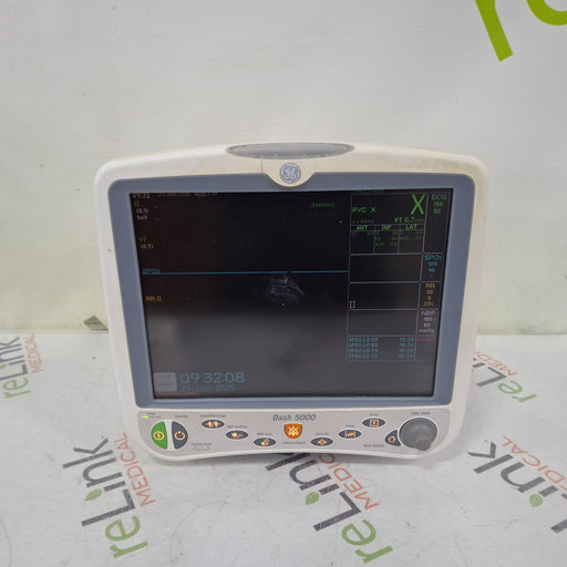 GE Healthcare GE Healthcare Dash 5000 - GE/Nellcor SpO2 Patient Monitor Patient Monitors reLink Medical