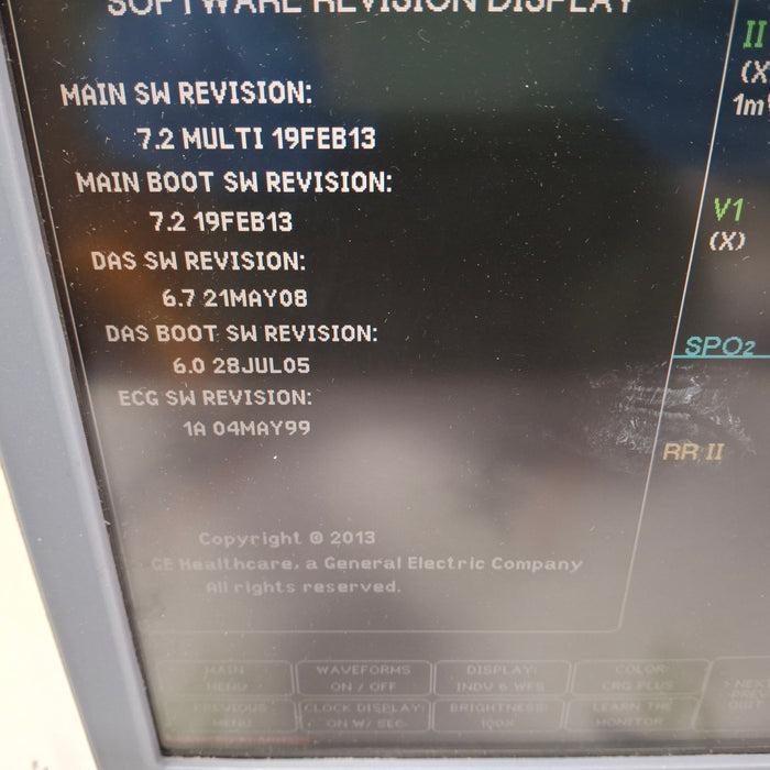 GE Healthcare GE Healthcare Dash 5000 - GE/Nellcor SpO2 Patient Monitor Patient Monitors reLink Medical
