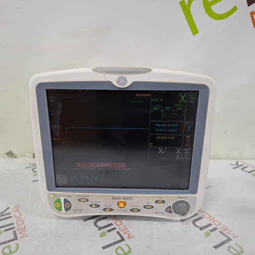 GE Healthcare GE Healthcare Dash 5000 - GE/Nellcor SpO2 Patient Monitor Patient Monitors reLink Medical