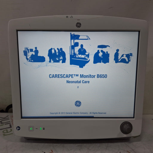 GE Healthcare GE Healthcare Carescape B650 Patient Monitor Patient Monitors reLink Medical