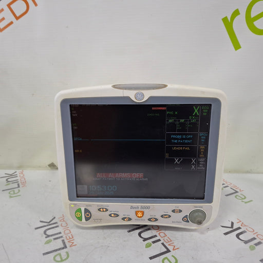 GE Healthcare GE Healthcare Dash 5000 - GE/Nellcor SpO2 Patient Monitor Patient Monitors reLink Medical