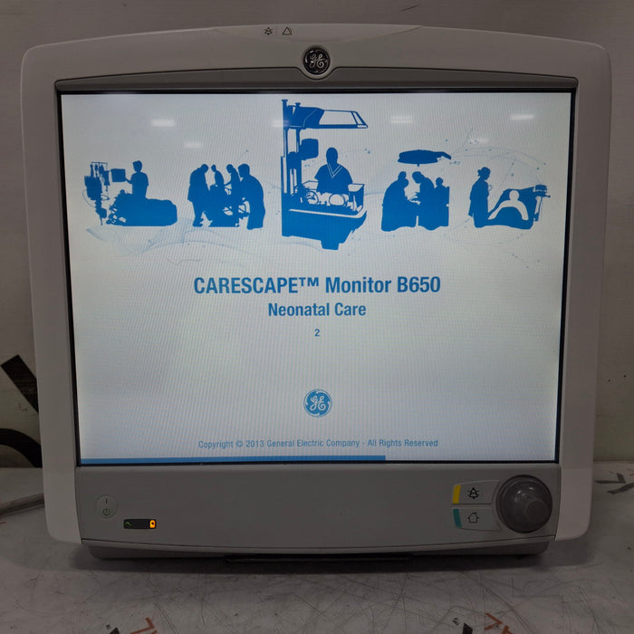 GE Healthcare GE Healthcare Carescape B650 Patient Monitor Patient Monitors reLink Medical