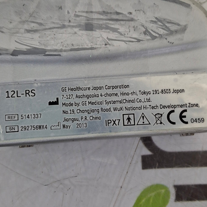 GE Healthcare 12L-RS Linear Array Transducer