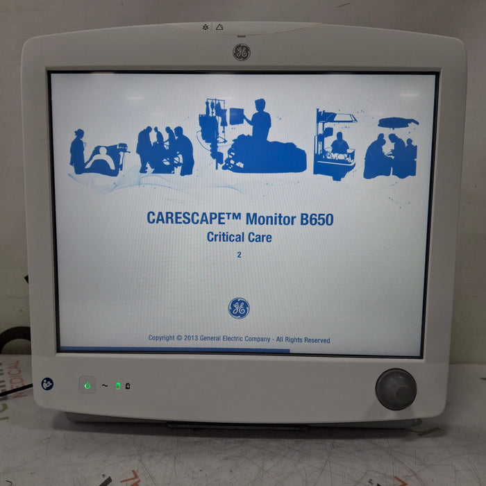 GE Healthcare GE Healthcare Carescape B650 Patient Monitor Patient Monitors reLink Medical