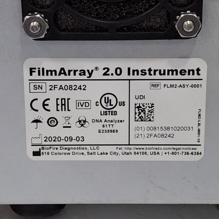 BioFire Diagnostics BioFire Diagnostics FilmArray 2.0 PCR System Research Lab reLink Medical