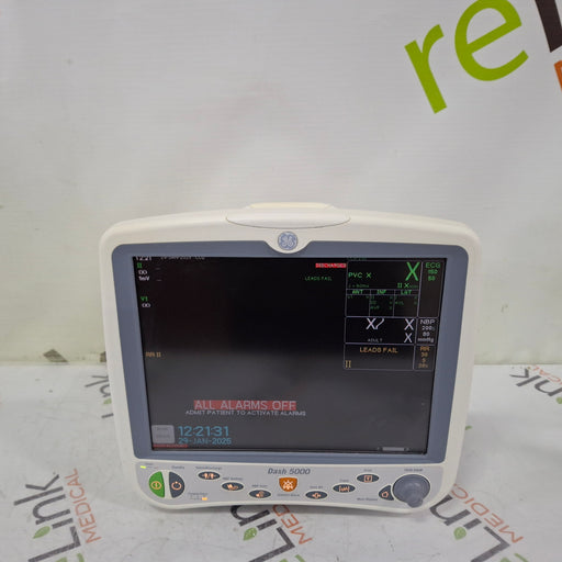 GE Healthcare GE Healthcare Dash 5000 - GE/Nellcor SpO2 Patient Monitor Patient Monitors reLink Medical