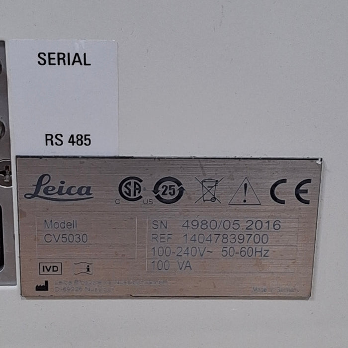 Leica CV5030 Fully Automated Glass Coverslipper Histology