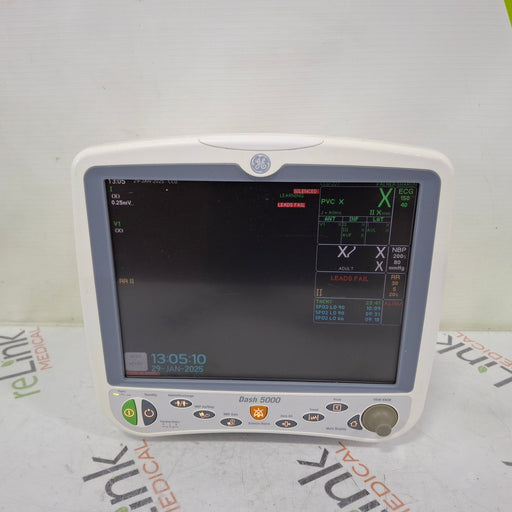 GE Healthcare GE Healthcare Dash 5000 - GE/Nellcor SpO2 Patient Monitor Patient Monitors reLink Medical