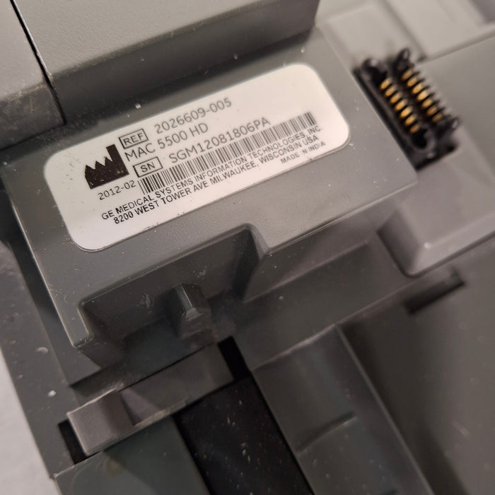 GE Healthcare MAC 5500 HD ECG without CAM Module