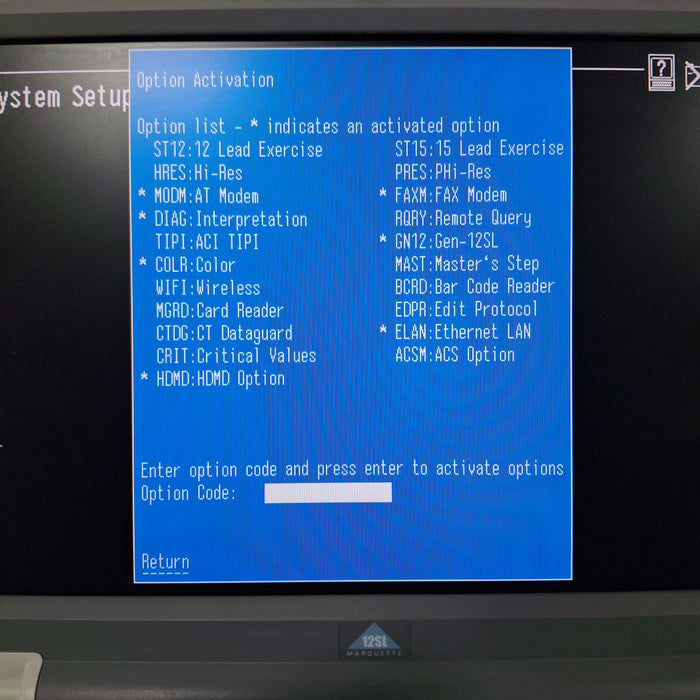 GE Healthcare MAC 5500 HD ECG without CAM Module