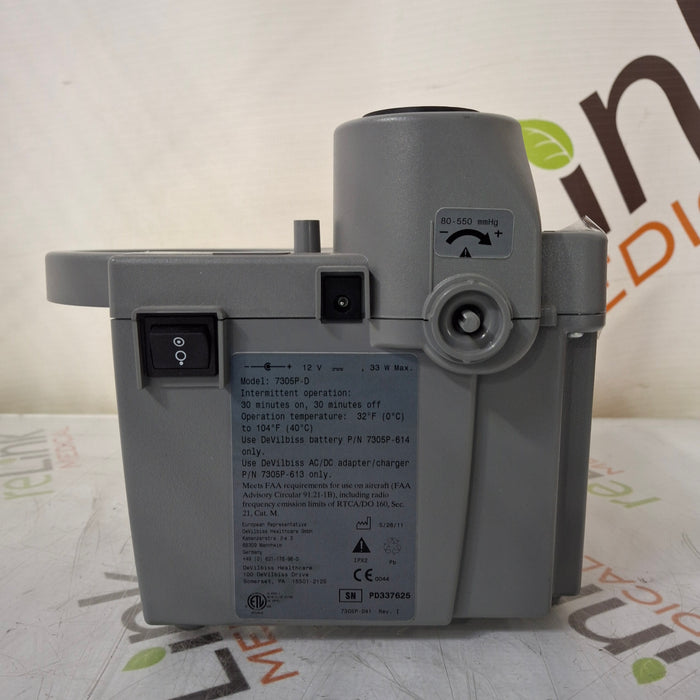 DeVilbiss Healthcare 7305P-D Portable Aspirator Medical