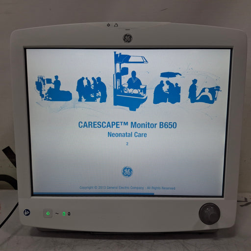 GE Healthcare GE Healthcare Carescape B650 Patient Monitor Patient Monitors reLink Medical