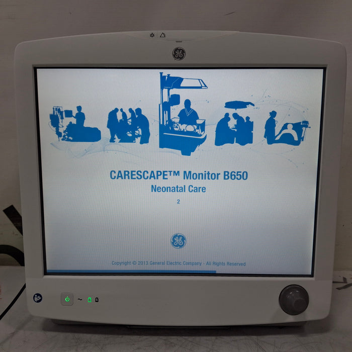 GE Healthcare GE Healthcare Carescape B650 Patient Monitor Patient Monitors reLink Medical