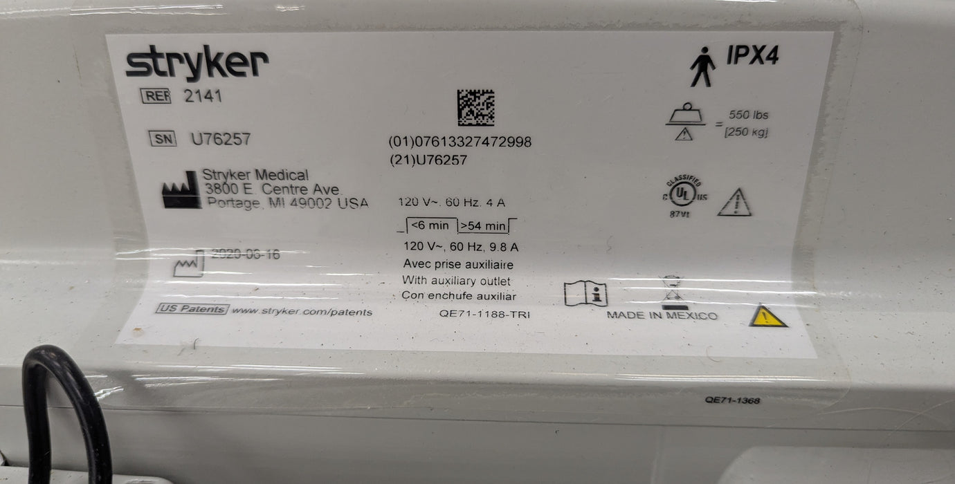 Stryker Stryker InTouch 2141 Critical Care Hospital Bed Beds & Stretchers reLink Medical