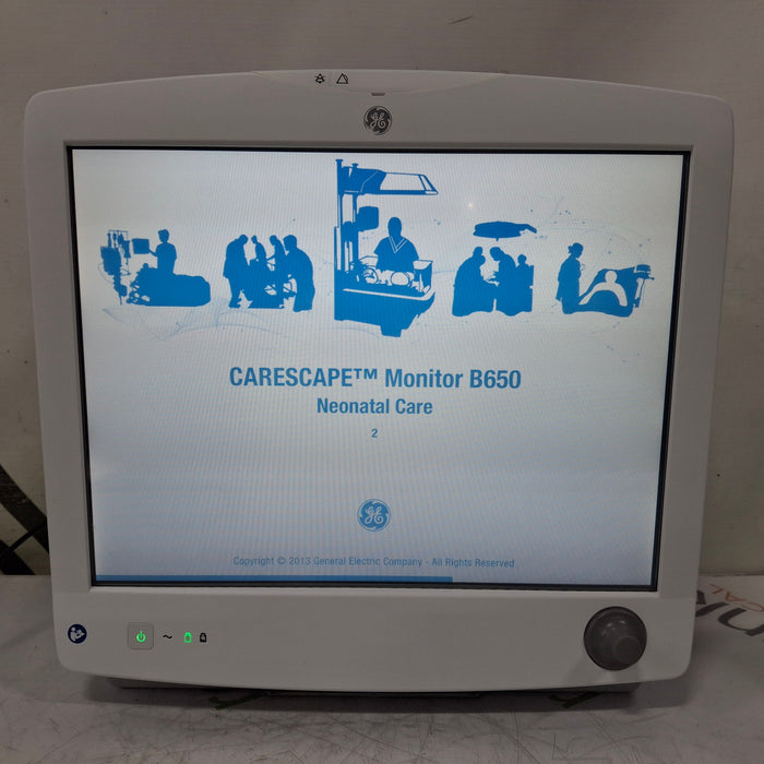 GE Healthcare GE Healthcare Carescape B650 Patient Monitor Patient Monitors reLink Medical