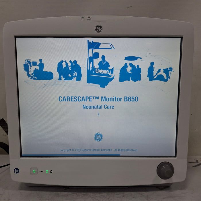 GE Healthcare GE Healthcare Carescape B650 Patient Monitor Patient Monitors reLink Medical