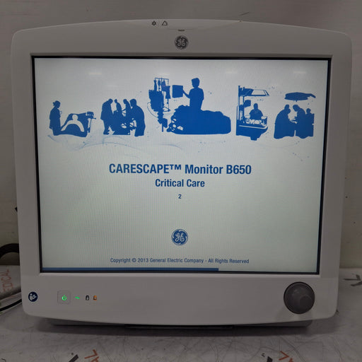 GE Healthcare GE Healthcare Carescape B650 Patient Monitor Patient Monitors reLink Medical