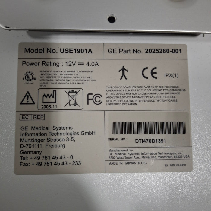 GE Healthcare GE Healthcare USE1901A Monitor Patient Monitors reLink Medical