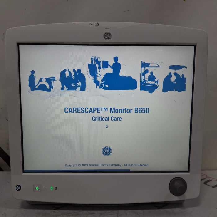 GE Healthcare Carescape B650 Patient Monitor