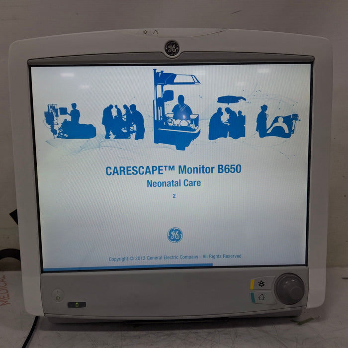 GE Healthcare GE Healthcare Carescape B650 Patient Monitor Patient Monitors reLink Medical