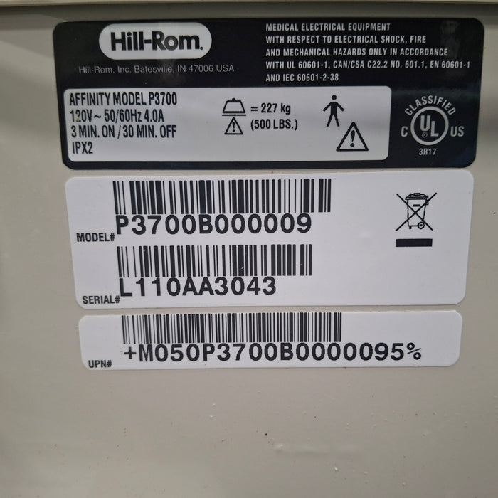 Hill-Rom Affinity 4 Patient Birthing Bed