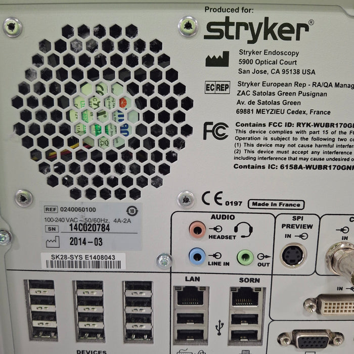 Stryker Stryker SDC3 240 060 100 Image Management System Rigid Endoscopy reLink Medical