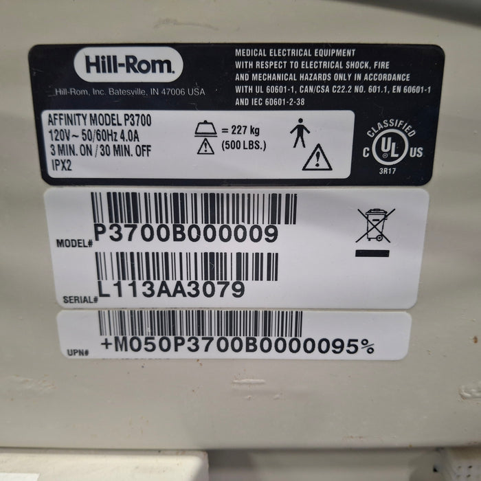 Hill-Rom Affinity 4 Patient Birthing Bed