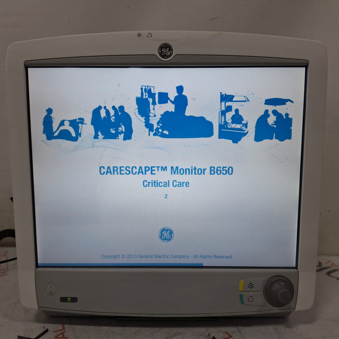 GE Healthcare GE Healthcare Carescape B650 Patient Monitor Patient Monitors reLink Medical