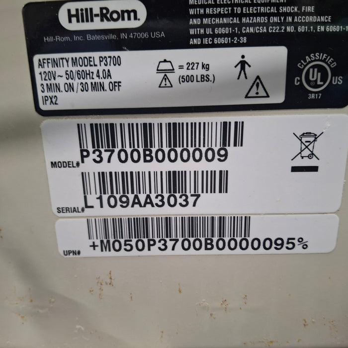 Hill-Rom Affinity 4 Patient Birthing Bed