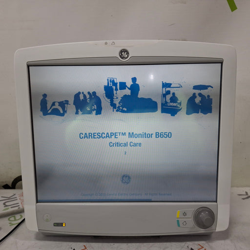 GE Healthcare GE Healthcare Carescape B650 Patient Monitor Patient Monitors reLink Medical