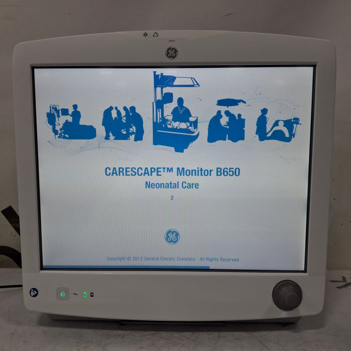 GE Healthcare GE Healthcare Carescape B650 Patient Monitor Patient Monitors reLink Medical