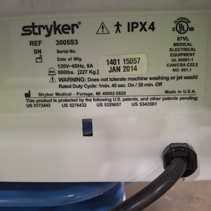 Stryker Secure III 3005 Hospital Bed