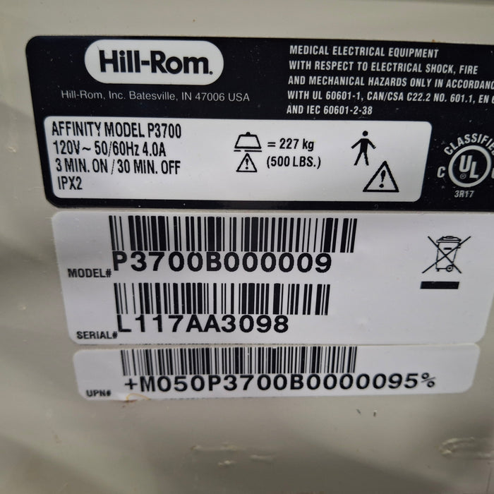 Hill-Rom Affinity 4 Patient Birthing Bed