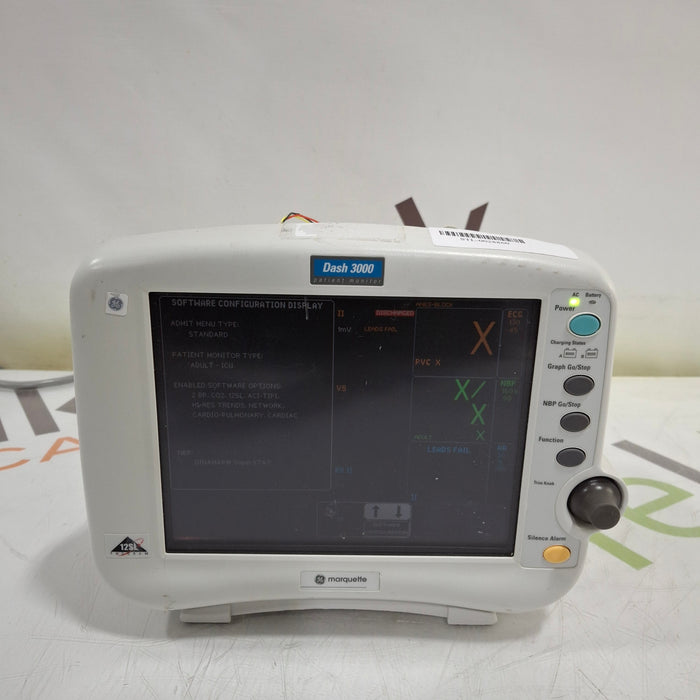 GE Healthcare GE Healthcare Dash 3000 - Masimo SpO2 Patient Monitor Patient Monitors reLink Medical