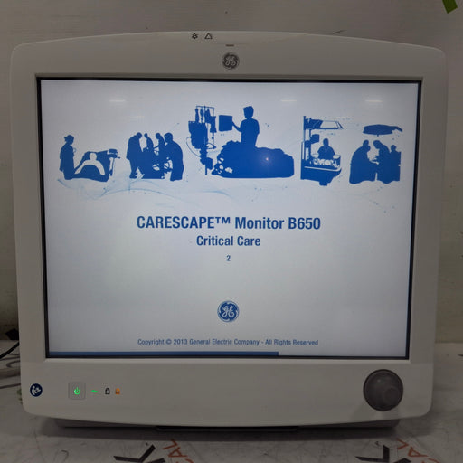 GE Healthcare GE Healthcare Carescape B650 Patient Monitor Patient Monitors reLink Medical