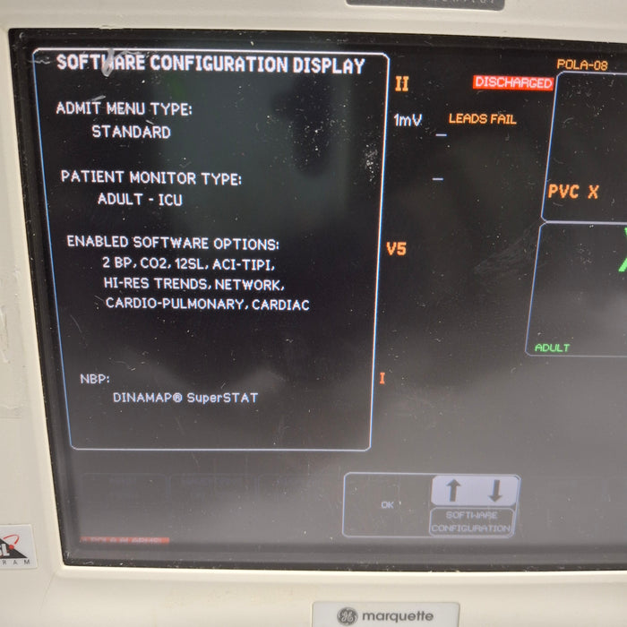 GE Healthcare GE Healthcare Dash 3000 - Masimo SpO2 Patient Monitor Patient Monitors reLink Medical